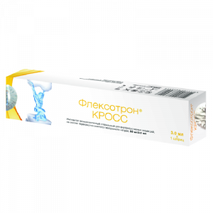 Купить: Флексотрон Кросс 60 мг/3 мл 3 мл 1 шт имплантат вязкоэластичный стерильный для внутрисуставных инъекций шприц
