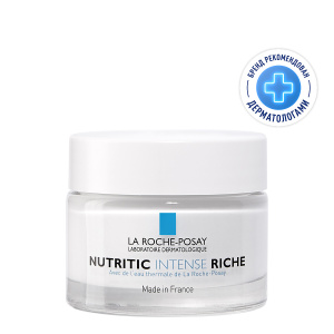 Купить: La Roche-Posay Nutritic Intense Riche 50 мл крем питательный  для глубокого восстановления сухой и очень сухой кожи лица с липидами