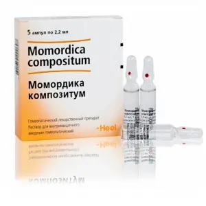 Купить Момордика Композитум 2,2 мл 5 шт раствор для внутримышечного введения гомеопатический