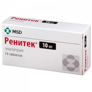 Купить Ренитек таб 10мг №14