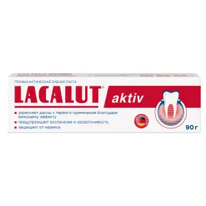Купить Lacalut Activ 90 г паста зубная