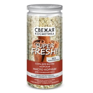 Купить: Fito косметик 480 г cоль для ванн морская масло корицы для снижения веса