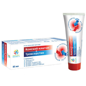 Купить: Natura medica Конский каштан и троксерутин 85 мл гель-бальзам для ног
