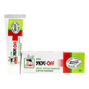 Купить: Укус-OFF 30 г крем после укусов комаров и других насекомых