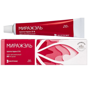 Купить: Миражэль 90 мг/доза 20 г гель вагинальный в комплекте с аппликатором