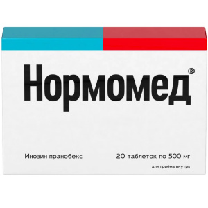 Купить: Нормомед 500 мг 20 шт таблетки