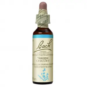 Купить Капли Баха №8 Чикори (Цикорий) 10 мл гипертрофированная забота манипулирование