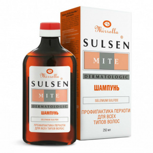 Купить: Mirrolla Сульсен Мите 1 % 250 мл шампунь