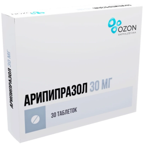 Купить: Арипипразол 30 мг 30 шт таблетки
