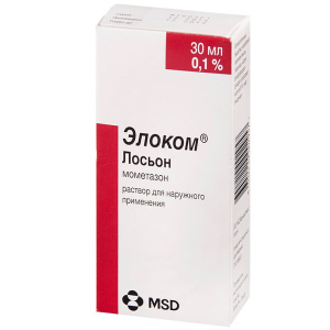 Купить: Элоком 0,1% 30 мл лосьон