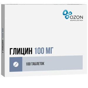 Купить: Глицин 100 мг 50 шт таблетки подъязычные