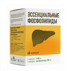 Купить: Макси Формула Эссенциальные Фосфолипиды Миролла 60 шт капсулы