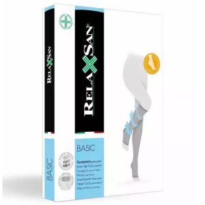 Купить: Relaxsan гольфы Gambaletto 280 den 2 класс компрессии open toe с открытым носком размер 5 телесные Артикул 1450S