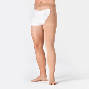 Купить: НикаМед моночулок компрессионный 2 класс левый размер 4 бежевые с открытым мыском