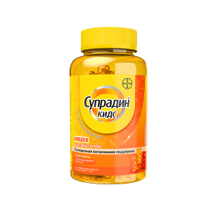 Купить: Супрадин Кидс Мишки 4 г 30 шт пастилки жевательные