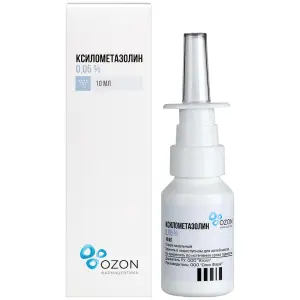 Купить Ксилометазолин 0,05 % 10 мл спрей назальный