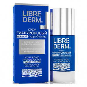 Купить: Librederm 50 мл крем гиалуроновый ночной гидробаланс