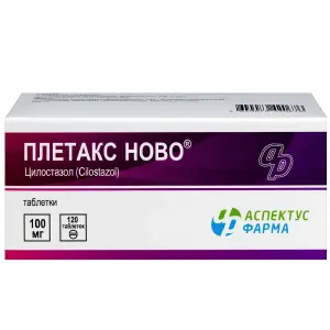 Купить Плетакс Ново 100 мг 120 шт таблетки