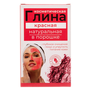 Купить: Глина 100 г порошок красная