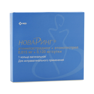 Купить: НоваРинг 15 мкг + 120 мкг 1 шт кольцо вагинальное