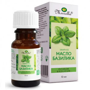 Купить: Mirrolla Масло базилика 10 мл масло эфирное