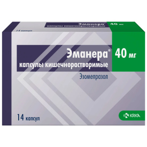 Купить: Эманера 40 мг 14 шт капсулы