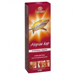 Купить: Акулий жир и Горчица с медом 75 мл крем для тела восстанавливающий
