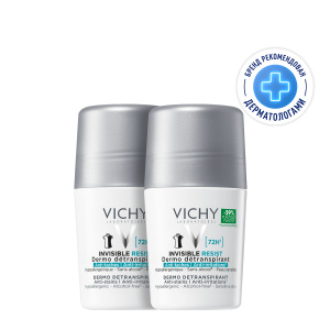 Купить: Vichy 50 мл 2 шт  дезодорант-шарик инвизибл резист 72 ч