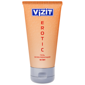 Купить: Vizit Erotic  50 мл гель-смазка возбуждающий