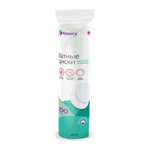 Купить: Клинса 100 шт диски ватные
