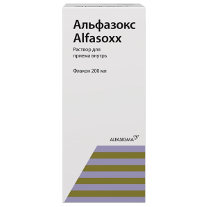 Купить: Альфазокс 200 мл раствор для внутреннего применения