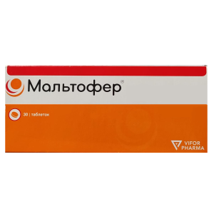 Купить: Мальтофер 100 мг 30 шт таблетки жевательные