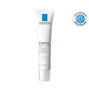 Купить: La Roche-Posay Effaclar Duo+  40 мл корректирующий крем-гель для проблемной кожи лица от прыщей угрей и постакне SPF 30