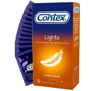 Купить: Contex Lights 12 шт презервативы особо тонкие