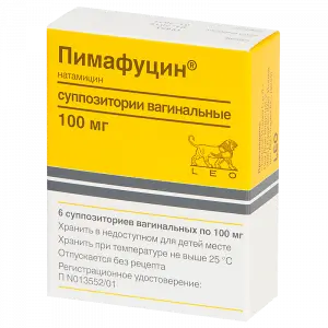 Купить Пимафуцин 100 мг 6 шт суппозитории вагинальные