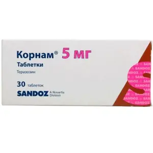 Купить Корнам 5 мг 30 шт таблетки