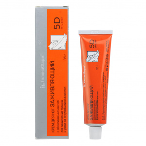 Купить: 5 Дней 35 г крем для ног заживляющий с маслом облепихи