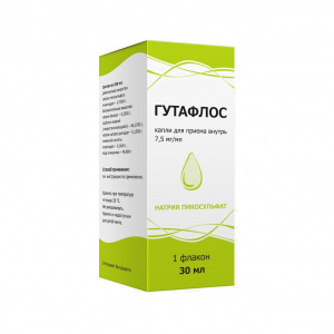 Купить: Гутафлос 7,5 мг/мл 30 мл капли для приема внутрь флакон