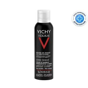 Купить: Vichy Homme 200 мл пена для бритья для мужчин против раздражения кожи с термальной водой
