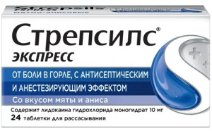 Купить: Стрепсилс Плюс 24 шт таблетки для рассасывания