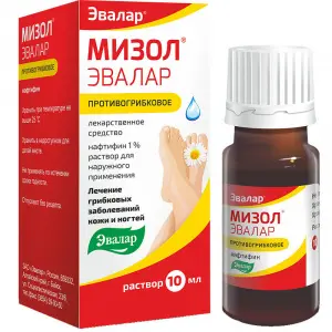 Купить Мизол 1 % 10 мл раствор для наружного применения