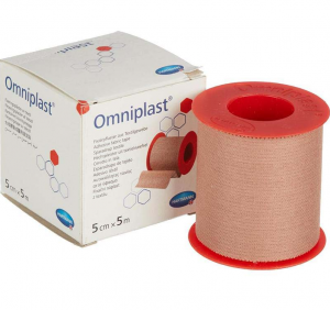 Купить: Omniplast 5 см x 500 см тканевая основа телесный