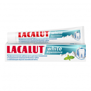 Купить: Lacalut White Alpenminze зубная паста 75мл
