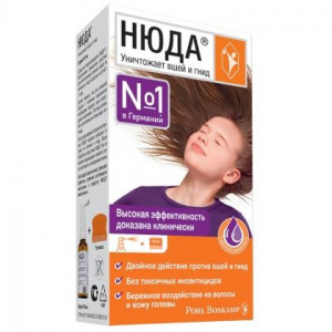 Купить: Нюда 50 мл средство педикулицидное спрей