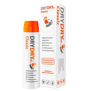 Купить Dry Dry De Classic 35 мл средство от обильного потовыделения флакон