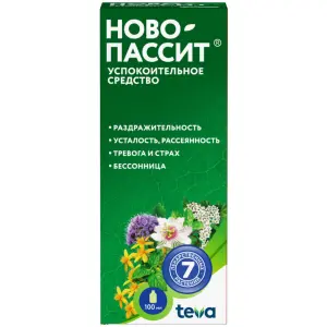 Купить Ново-Пассит 100 мл раствор для приема внутрь