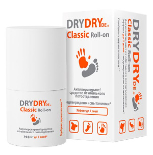 Купить: DryDry De Classic Roll-on 35 мл дезодорант-антиперспирант