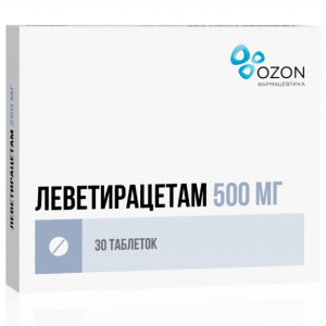 Купить: Леветирацетам 500 мг 30 шт таблетки покрытые пленочной оболочкой