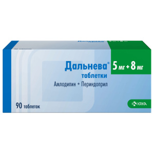 Купить: Дальнева 5 мг + 8 мг 90 шт таблетки