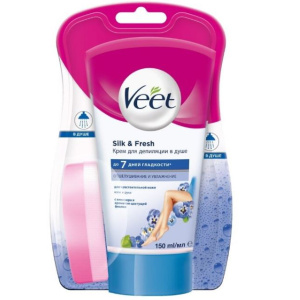 Купить: Veet Minima 150 мл крем для депиляции в душе для чувствительной кожи